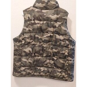 Men's Camo, Quilted Vest, Size XXL, Fleece Lined, Full Zip, Hunting/Fishing